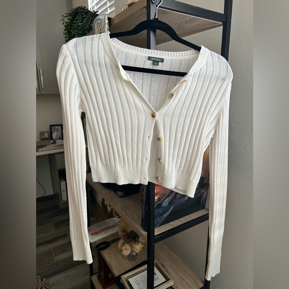 White sweater